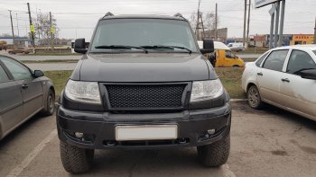 5 399 р. Решетка радиатора Ralex Зима-Лето Уаз Патриот 3163 5 дв. дорестайлинг (2005-2013) (Окрашенная)  с доставкой в г. Майкоп. Увеличить фотографию 15