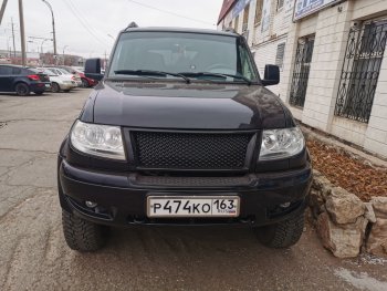 5 399 р. Решетка радиатора Ralex Зима-Лето Уаз Патриот 3163 5 дв. дорестайлинг (2005-2013) (Окрашенная)  с доставкой в г. Майкоп. Увеличить фотографию 9