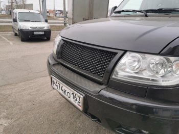 5 399 р. Решетка радиатора Ralex Зима-Лето Уаз Патриот 3163 5 дв. дорестайлинг (2005-2013) (Окрашенная)  с доставкой в г. Майкоп. Увеличить фотографию 10