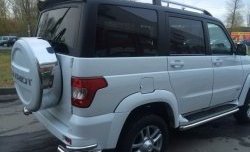 5 399 р. Непродувной спойлер-козырёк Ralex-Tuning V2 (со стоп сигналом) Уаз Патриот 3163 5 дв. дорестайлинг (2005-2013) (Неокрашенный)  с доставкой в г. Майкоп. Увеличить фотографию 4