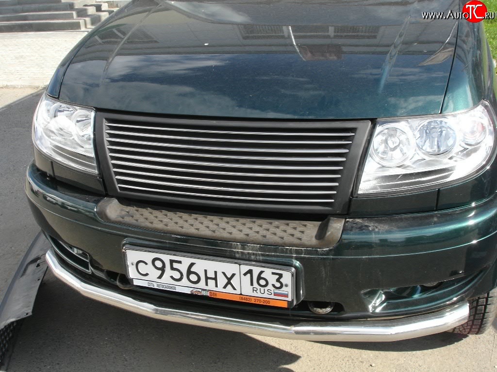 8 599 р. Одинарная защита переднего бампера диаметром 76 мм Ralex Tuning Уаз Патриот 3163 5 дв. дорестайлинг (2005-2013)  с доставкой в г. Майкоп