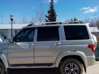 4 899 р. Непродувной Спойлер-козырёк RalexTuning V1 Уаз Патриот 3163 5 дв. дорестайлинг (2005-2013) (Неокрашенный)  с доставкой в г. Майкоп. Увеличить фотографию 14