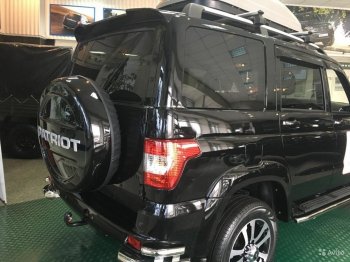 4 899 р. Непродувной Спойлер-козырёк RalexTuning V1 Уаз Патриот 3163 5 дв. дорестайлинг (2005-2013) (Неокрашенный)  с доставкой в г. Майкоп. Увеличить фотографию 20