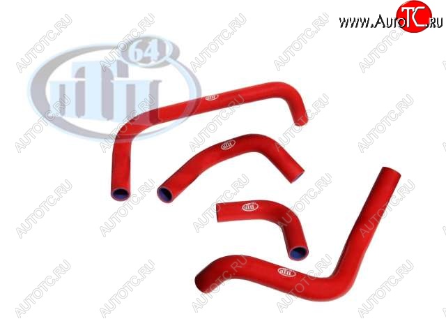 1 499 р. Комплект патрубков радиатора ПТП64 Уаз Патриот 3163 5 дв. дорестайлинг (2005-2013)  с доставкой в г. Майкоп