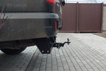 13 779 р. Фаркоп PT GROUP /съемный квадрат/UAZ Pickup 2008-/UAZ Profi 2017-(236022,236031(станд),236324) Уаз Профи 23602 бортовой грузовик 2 дв. (2017-2025)  с доставкой в г. Майкоп. Увеличить фотографию 6