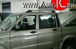 8 999 р. Рейлинги на автомобиль Ralex Tuning  Уаз Патриот  23632 (2008-2025) дорестайлинг пикап, 1 рестайлинг пикап, 2-ой рестайлинг пикап  с доставкой в г. Майкоп. Увеличить фотографию 2
