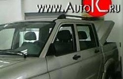 8 999 р. Рейлинги на автомобиль Ralex Tuning  Уаз Патриот  23632 (2008-2025) дорестайлинг пикап, 1 рестайлинг пикап, 2-ой рестайлинг пикап  с доставкой в г. Майкоп. Увеличить фотографию 3