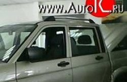 8 999 р. Рейлинги на автомобиль Ralex Tuning  Уаз Патриот  23632 (2008-2025) дорестайлинг пикап, 1 рестайлинг пикап, 2-ой рестайлинг пикап  с доставкой в г. Майкоп. Увеличить фотографию 4