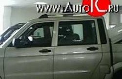 8 999 р. Рейлинги на автомобиль Ralex Tuning  Уаз Патриот  23632 (2008-2025) дорестайлинг пикап, 1 рестайлинг пикап, 2-ой рестайлинг пикап  с доставкой в г. Майкоп. Увеличить фотографию 6