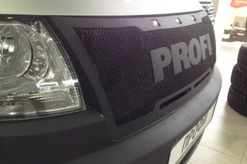 10 899 р. Решетка радиатора CrTuning Уаз Профи 23602 бортовой грузовик 2 дв. (2017-2025) (Без надписи PROFI)  с доставкой в г. Майкоп. Увеличить фотографию 2