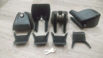 1 249 р. Комплект обтекателей опор багажника Inter D-Plus (для D1, D1 Euro и С15) Mercedes-Benz E-Class W210 дорестайлинг седан (1996-1999)  с доставкой в г. Майкоп. Увеличить фотографию 2