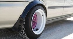 4 739 р. Универсальные фендера на колёсные арки RA (вынос 50 мм, комплект) Mercedes-Benz SL class W198 (1989-2001) (Поверхность глянец (под окраску))  с доставкой в г. Майкоп. Увеличить фотографию 2