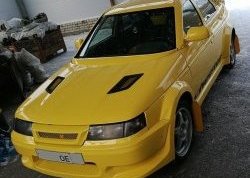 1 999 р. Накладки на капот DK Ford Ranger рестайлинг (2009-2011) (Неокрашенные)  с доставкой в г. Майкоп. Увеличить фотографию 2
