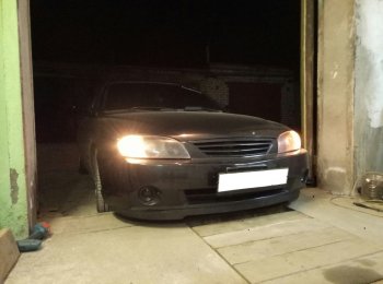 579 р. Универсальная губа (юбка) переднего бампера Cruze Style Ford Fiesta 6 хэтчбэк 3 дв. дорестайлинг (2008-2013)  с доставкой в г. Майкоп. Увеличить фотографию 11