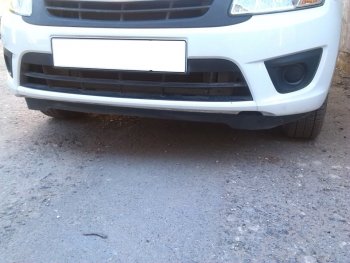 579 р. Универсальная губа (юбка) переднего бампера Cruze Style Ford Fiesta 6 хэтчбэк 3 дв. дорестайлинг (2008-2013)  с доставкой в г. Майкоп. Увеличить фотографию 12