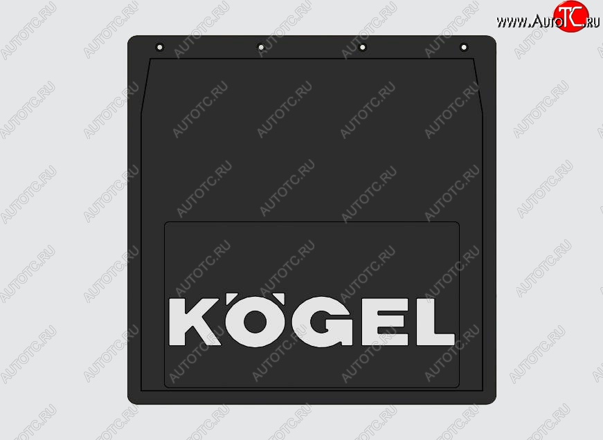 1 439 р. Комплект брызговиков для прицепов KOGEL Seintex Isuzu Forward (1970-2015)  с доставкой в г. Майкоп