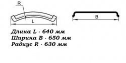 1 699 р. Полукрылок К-650 1/3 Master-Plast  КамАЗ 43255 - 65115 (с кронштейном на хомутах)  с доставкой в г. Майкоп. Увеличить фотографию 3