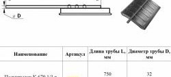 1 699 р. Полукрылок К-670 1/3 в сборе с кронштейном на хомутах для Master-Plast CAMC HN3310 HN3310P38C3M бортовой грузовик (2007-2017)  с доставкой в г. Майкоп. Увеличить фотографию 3