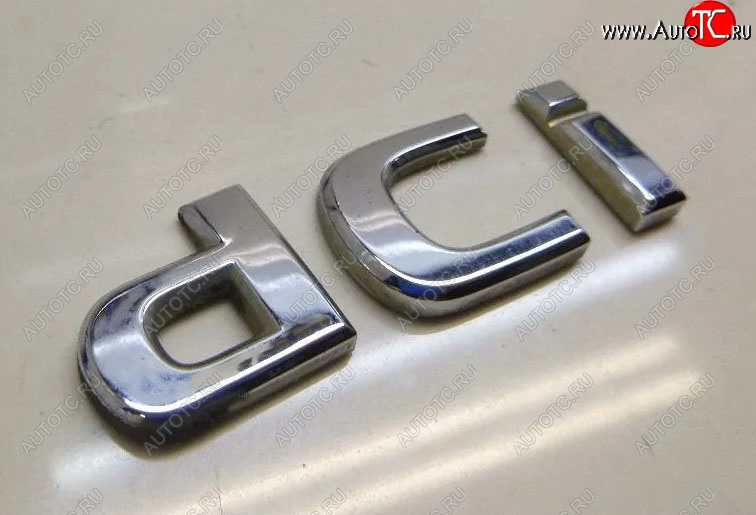 1 079 р. Эмблема крышки багажника dCi Fiat Tipo 358 универсал дорестайлинг (2015-2021) (Хром)  с доставкой в г. Майкоп