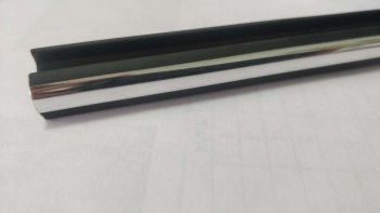 109 р. Универсальный уплотнитель FlexLine (8 mm U-LIP 2 лепестка, хромированная полоса, 1 погонный метр) KIA Optima 2 MG седан (2005-2010)  с доставкой в г. Майкоп. Увеличить фотографию 3