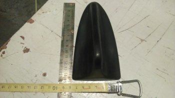 399 р. Плавник на крышу Кураж   (Под окраску (глянец), Неокрашенный)  с доставкой в г. Майкоп. Увеличить фотографию 2