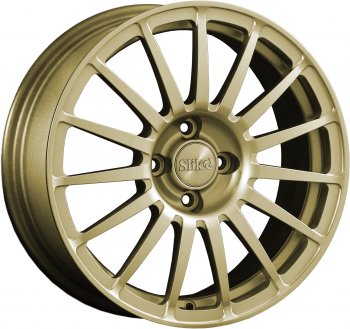 Кованый диск Slik classik R16x6.5 Золотой (G) 6.5x16 Nissan Qashqai +2 1 J10 дорестайлинг (2008-2010) 5x114.3xDIA66.1xET40.0