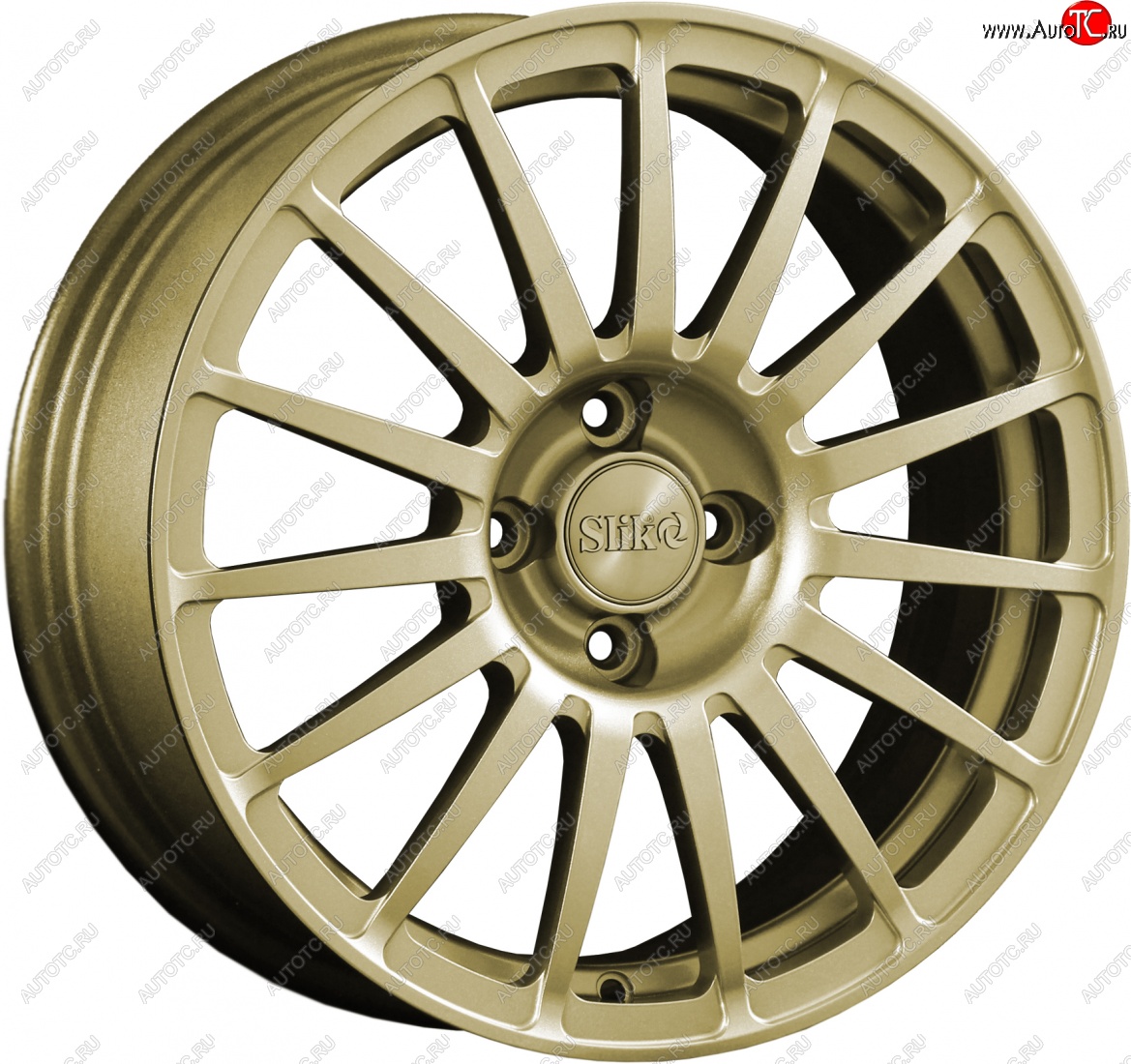 18 999 р. Кованый диск Slik classik R16x6.5 Золотой (G) 6.5x16 Nissan Qashqai 1 дорестайлинг (2007-2010) 5x114.3xDIA66.1xET40.0 (Цвет: G)