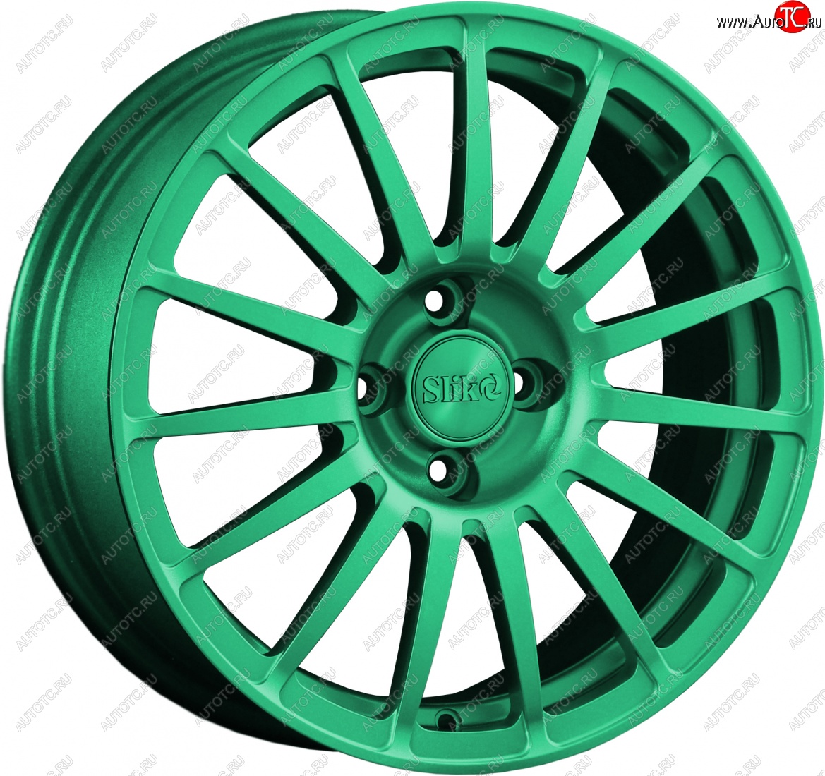 18 999 р. Кованый диск Slik classik R16x6.5 Candy Green изумрудно-зеленый 6.5x16   (Цвет: Candy Green изумрудно-зеленый 6.5x16)  с доставкой в г. Майкоп