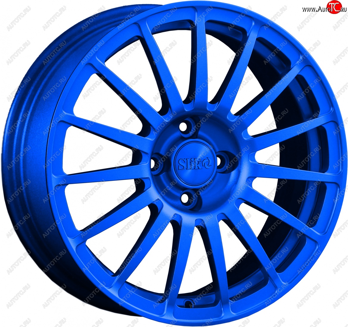 18 999 р. Кованый диск Slik classik R16x6.5 Candy BLUE синий 6.5x16   (Цвет: Candy BLUE синий 6.5x16)  с доставкой в г. Майкоп