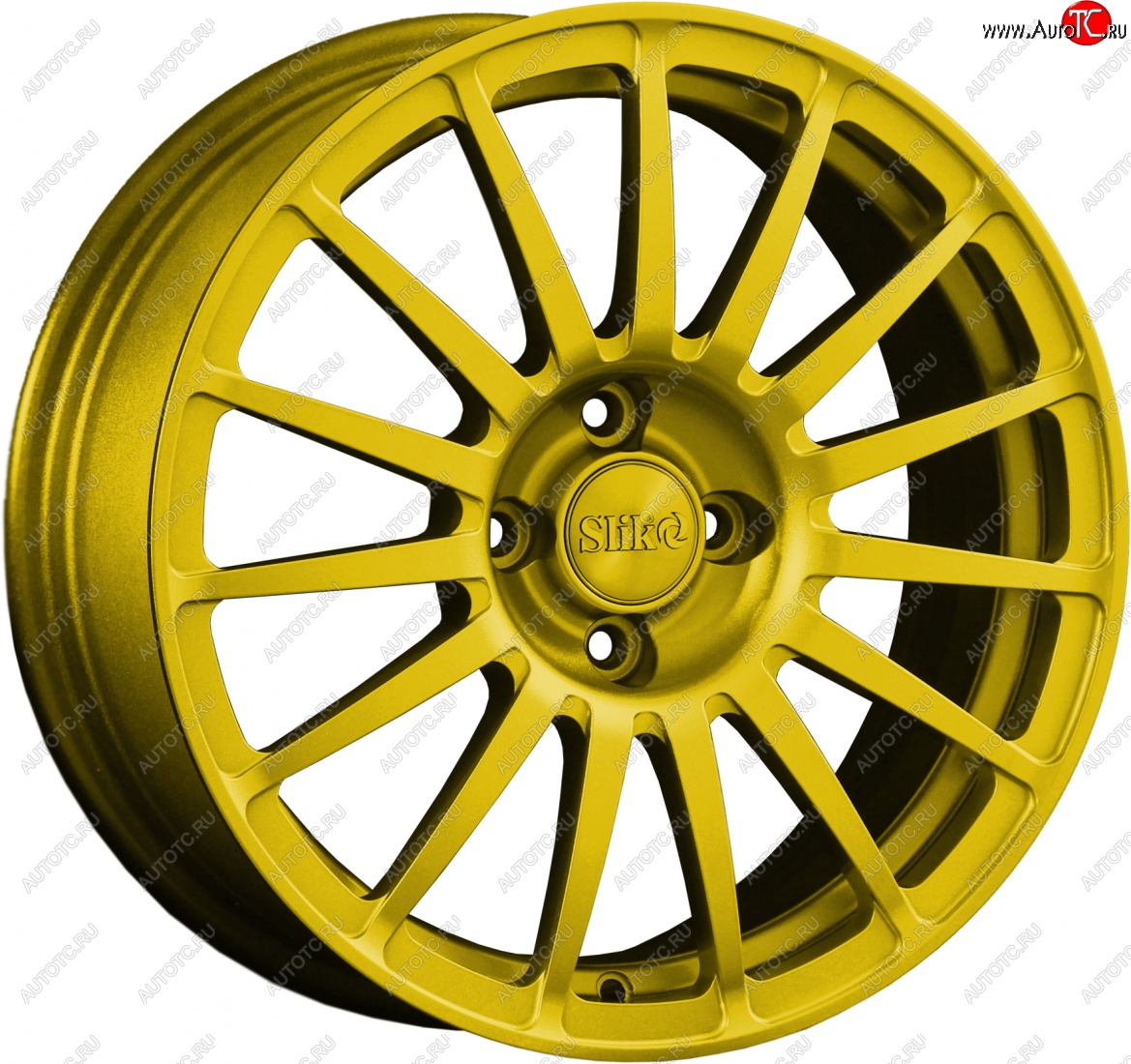 18 999 р. Кованый диск Slik classik R16x6.5 Candy YELLOW ярко-желтый 6.5x16   (Цвет: Candy YELLOW ярко-желтый 6.5x16)  с доставкой в г. Майкоп