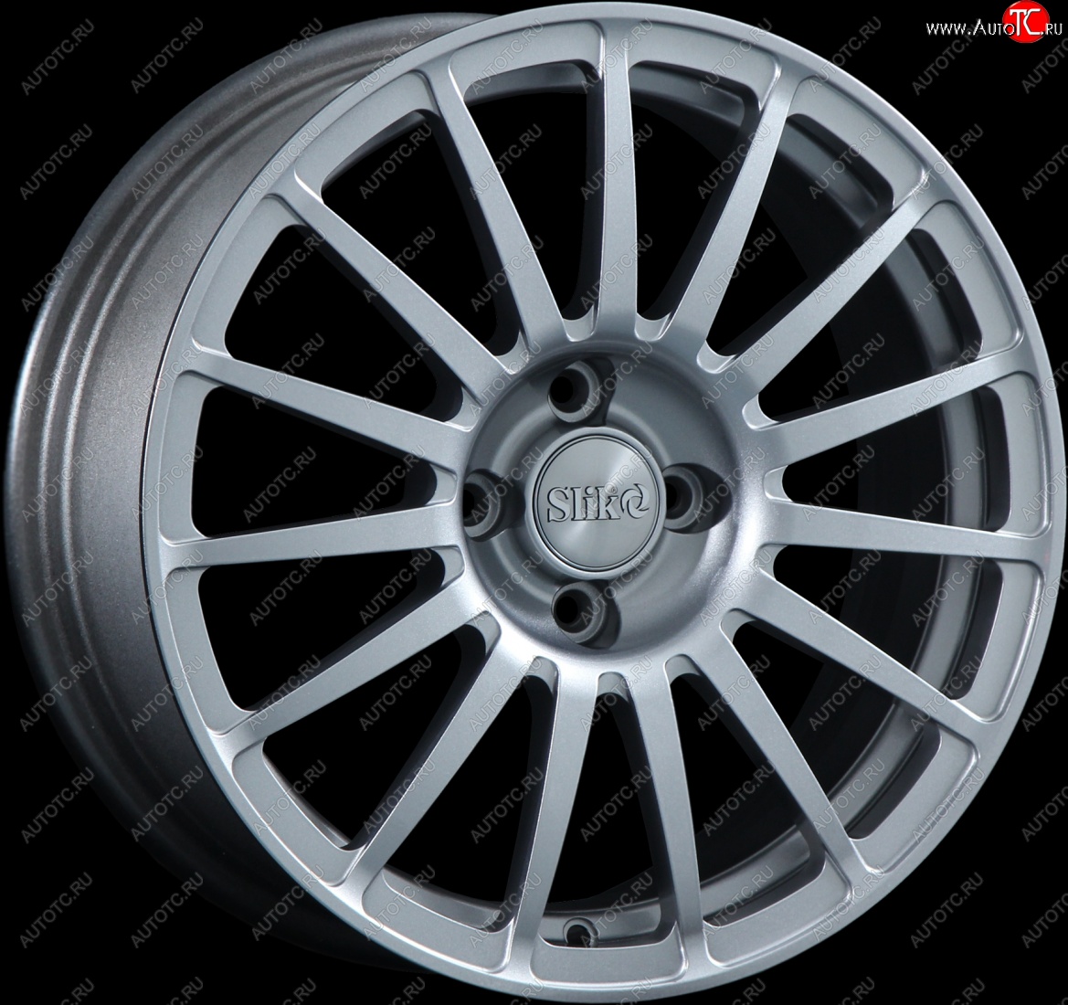 18 999 р. Кованый диск Slik classik R16x6.5 Серебристый светлый (S16) 6.5x16   (Цвет: S16)  с доставкой в г. Майкоп
