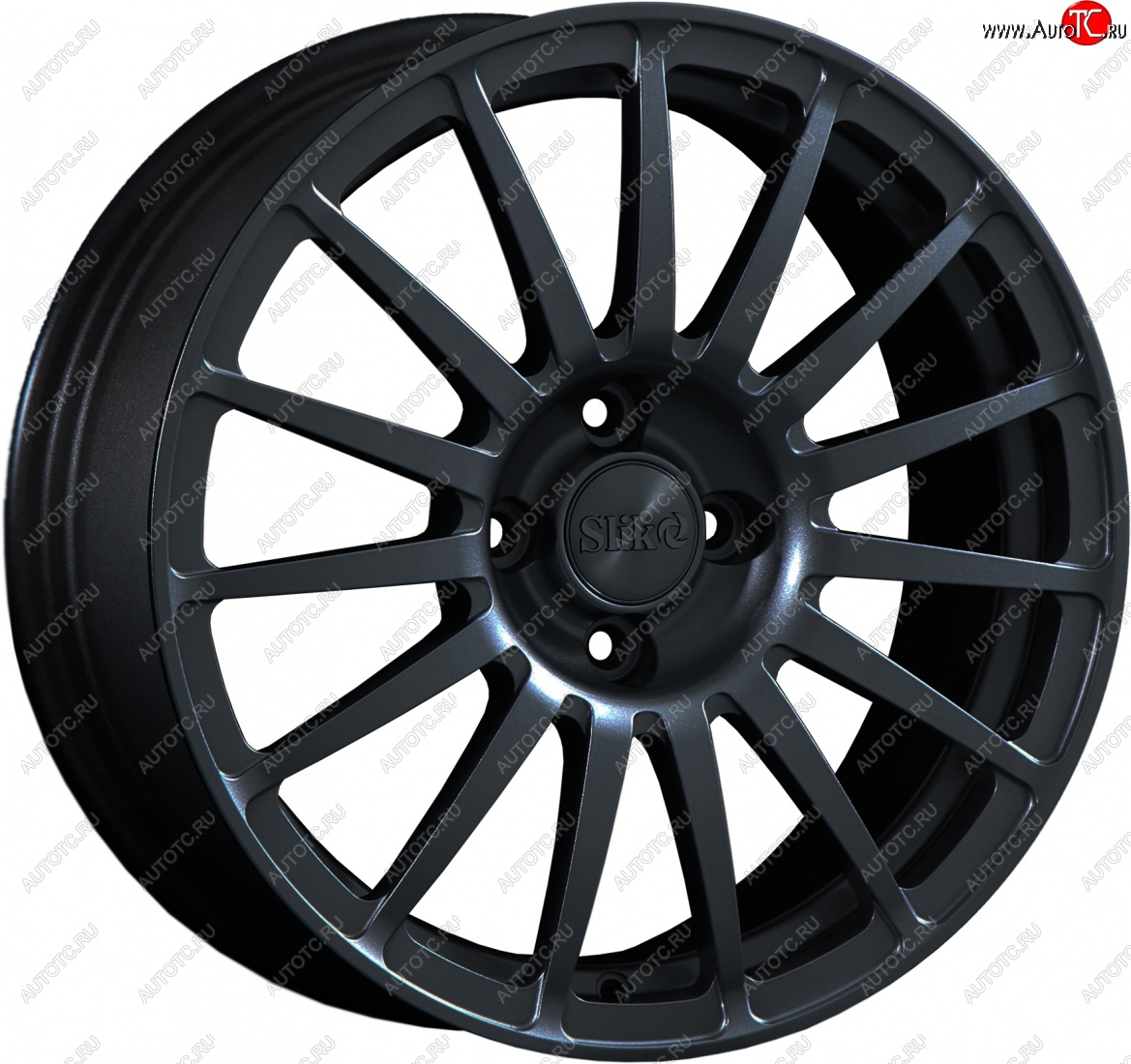 18 999 р. Кованый диск Slik classik R16x6.5 Черный матовый (MB) 6.5x16   (Цвет: MB)  с доставкой в г. Майкоп