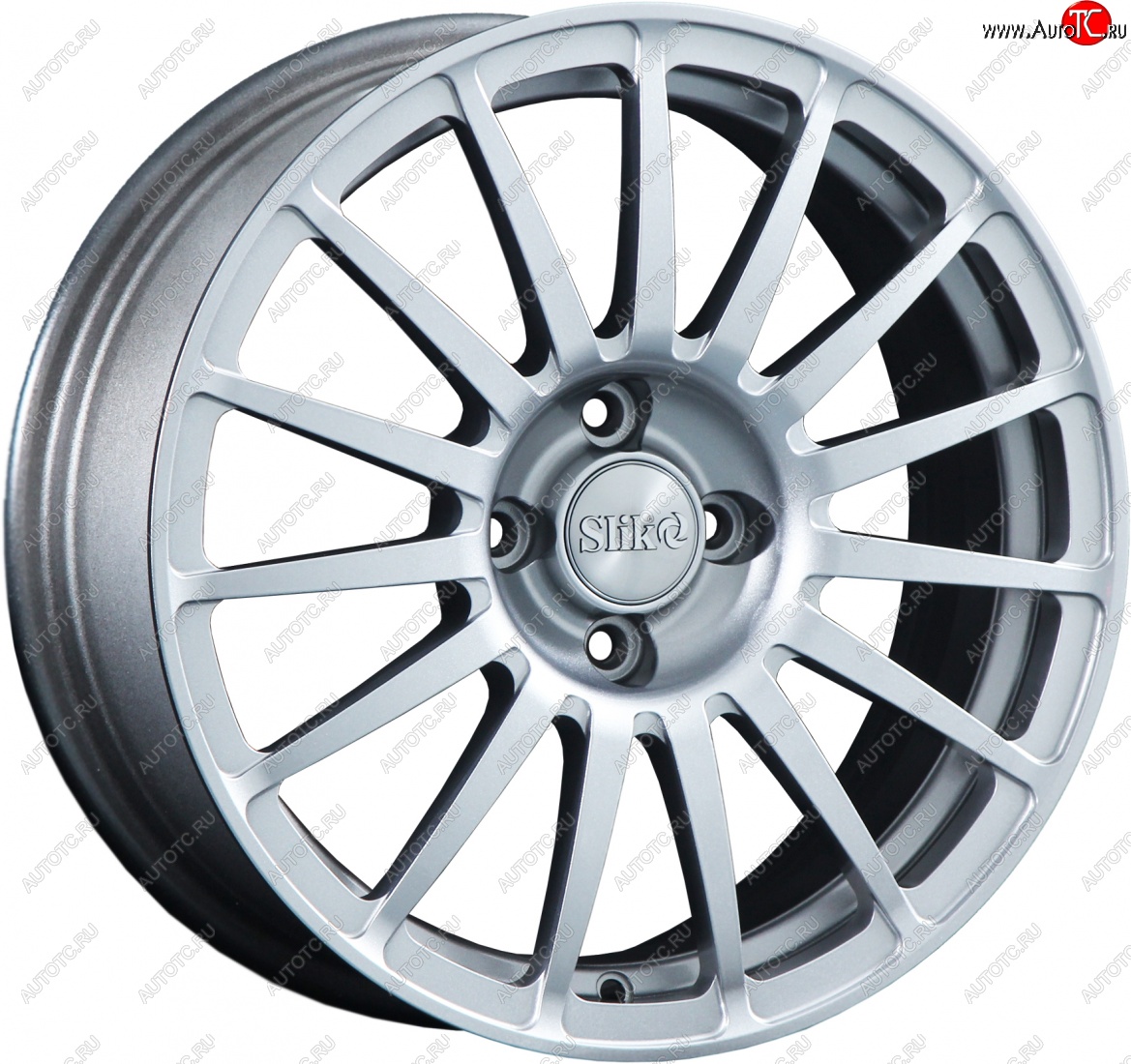 18 999 р. Кованый диск Slik classik R16x6.5 Яркое-блестящее серебро (HPB) 6.5x16   (Цвет: HPB)  с доставкой в г. Майкоп