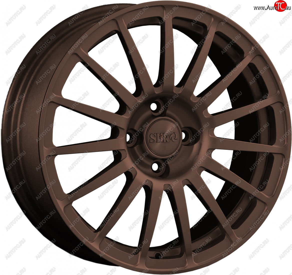 18 999 р. Кованый диск Slik classik R16x6.5 Бронза (BRZ) 6.5x16   (Цвет: BRZ)  с доставкой в г. Майкоп