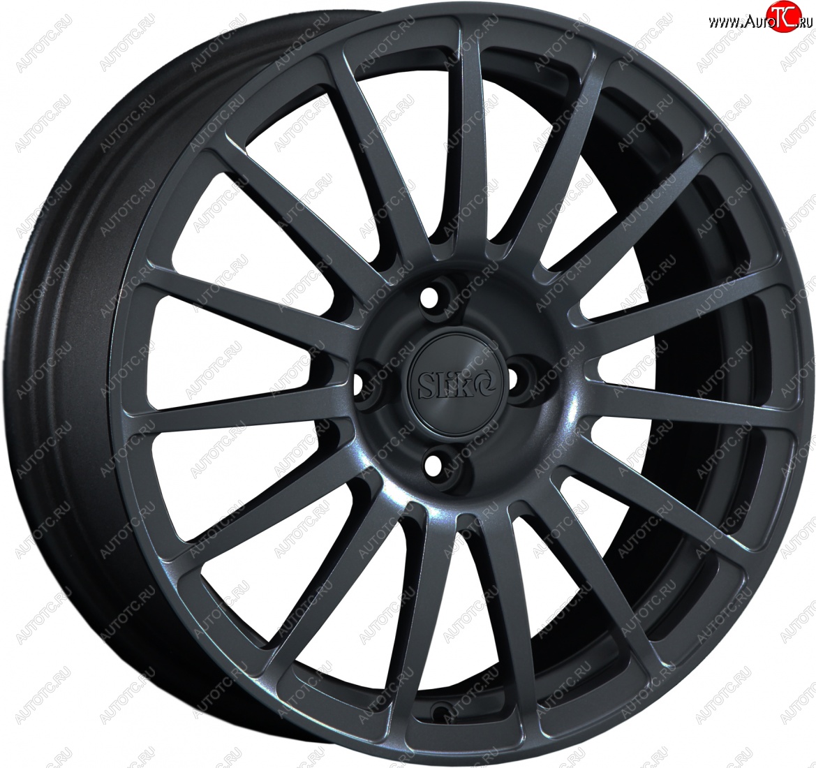 18 999 р. Кованый диск Slik classik R16x6.5 Графит глянцевый (GM) 6.5x16   (Цвет: GM)  с доставкой в г. Майкоп