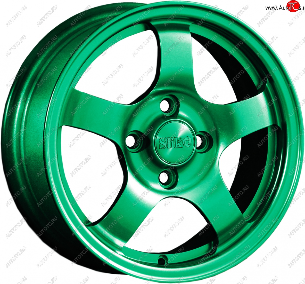 12 799 р. Кованый диск Slik Classik 6x14 (Candy - изумрудно-зелёный)   (Цвет: Candy - изумрудно-зелёный)  с доставкой в г. Майкоп