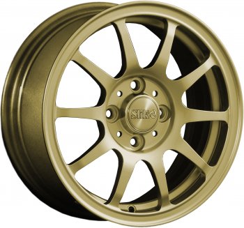 Кованый диск Slik Classik 6x14 (Металлик золотой) Daihatsu Thor M900S,M910S рестайлинг (2020-2025) 4x100.0xDIA54.1xET35.0