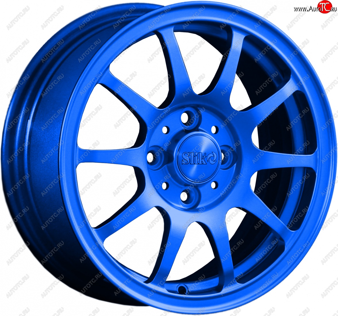 12 799 р. Кованый диск Slik Classik 6x14 (Синий)   (Цвет: Синий)  с доставкой в г. Майкоп
