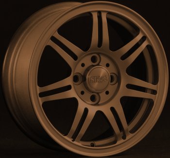 Кованый диск Slik Classik 6x14 (Металлик коньячная бронза. Матовый)  (Цвет: Металлик коньячная бронза. Матовый)