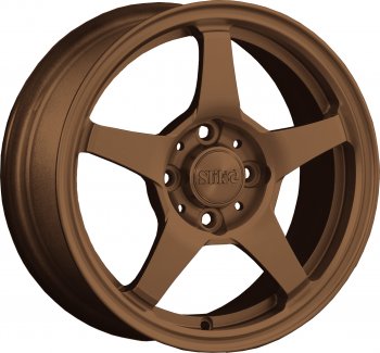 Кованый диск Slik Classik 6x14 (Металлик коньячная бронза. Матовый)  (Цвет: Металлик коньячная бронза. Матовый)
