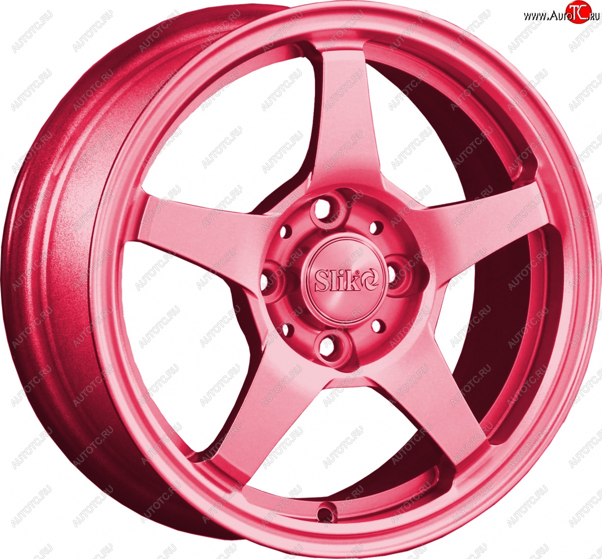 12 799 р. Кованый диск Slik Classik 6x14 (Candy рубиновый)   (Цвет: Candy рубиновый)  с доставкой в г. Майкоп