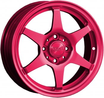 Кованый диск Slik Classik 6x14 (Candy рубиновый)  (Цвет: Candy рубиновый)