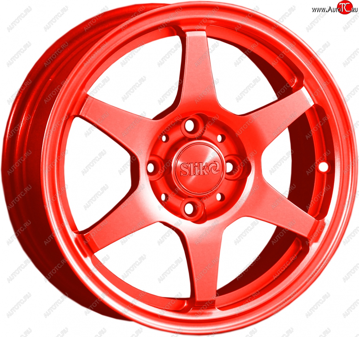 12 799 р. Кованый диск Slik Classik 6x14 (RAL 3026 ярко алый)   (Цвет: RAL 3026 ярко алый)  с доставкой в г. Майкоп