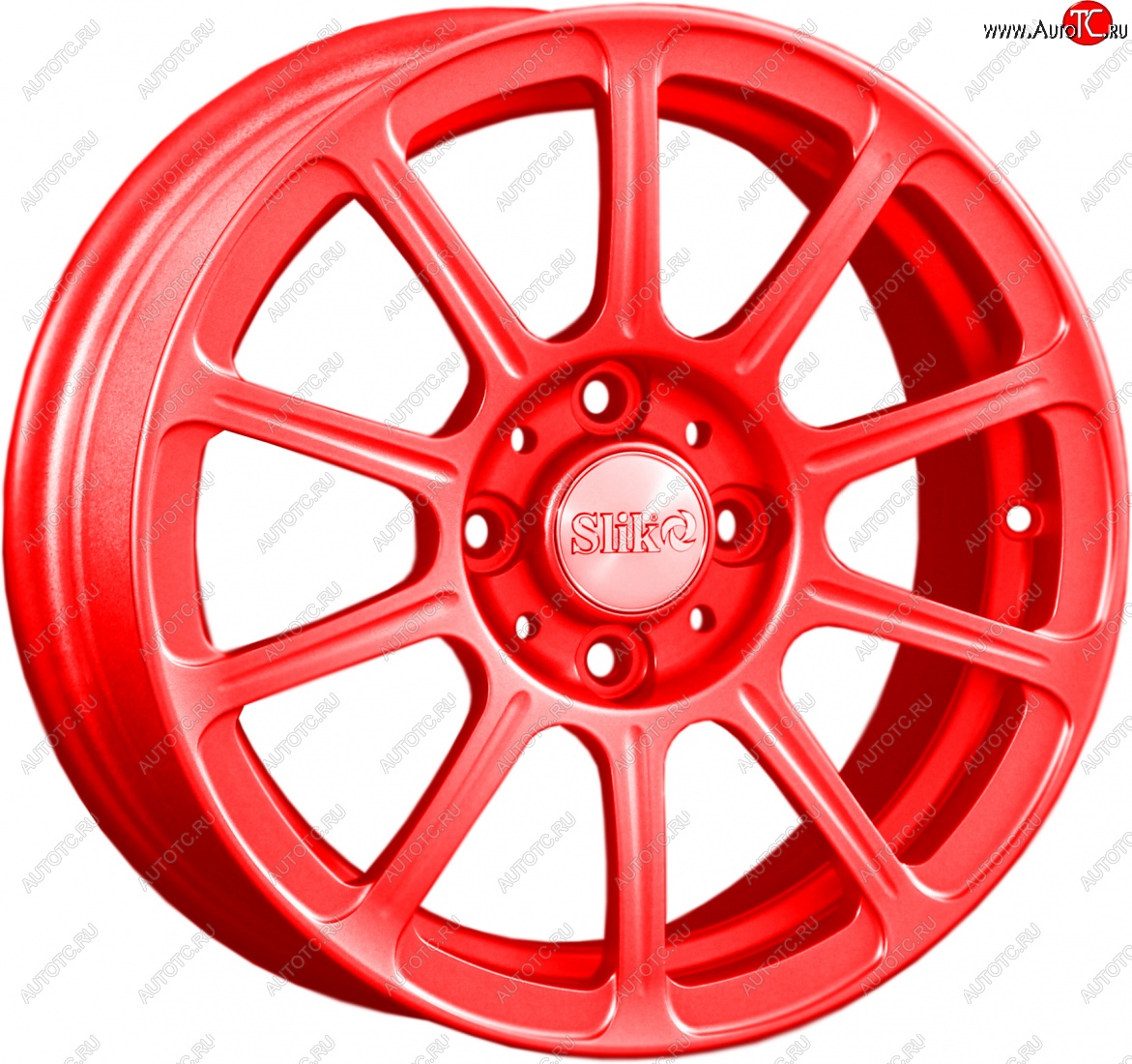 5 999 р. Кованый диск Slik Classik 6x14 (Candy алый)   (Цвет: Candy алый)  с доставкой в г. Майкоп