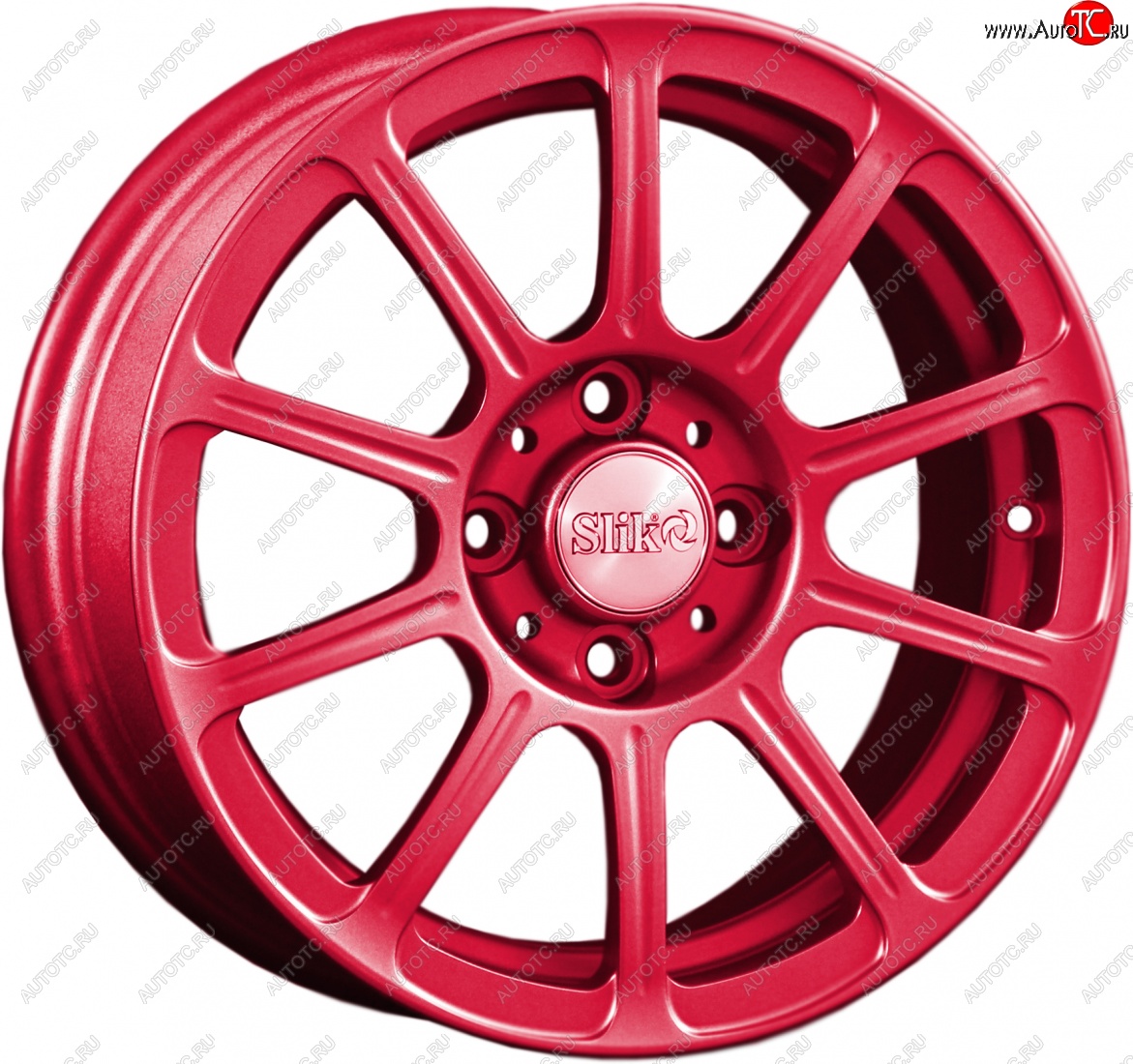 5 999 р. Кованый диск Slik Classik 6x14 (Candy рубиновый)   (Цвет: Candy рубиновый)  с доставкой в г. Майкоп
