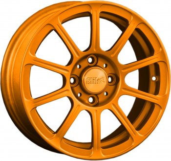 Кованый диск Slik Classik 6x14 (Ярко-оранжевый)  (Цвет: Ярко-оранжевый)