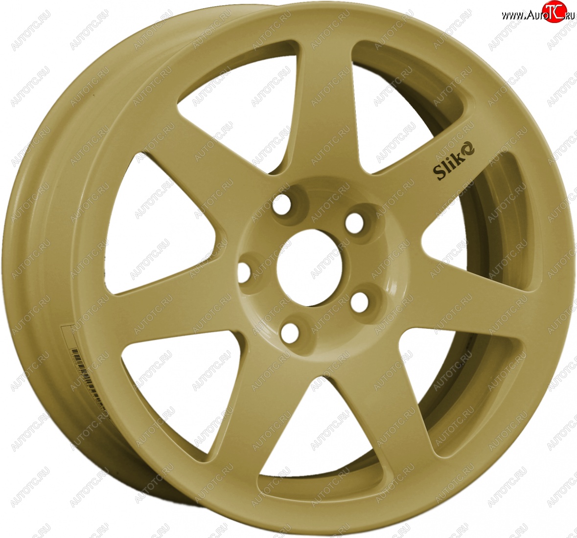 13 499 р. Кованый диск Slik Classik 6x14 (Металлик золотой)   (Цвет: Металлик золотой)  с доставкой в г. Майкоп