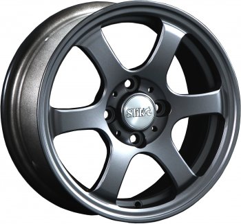 Кованый диск Slik Classik 6x14 (Металлик графит глянцевый)  (Цвет: Металлик графит глянцевый)