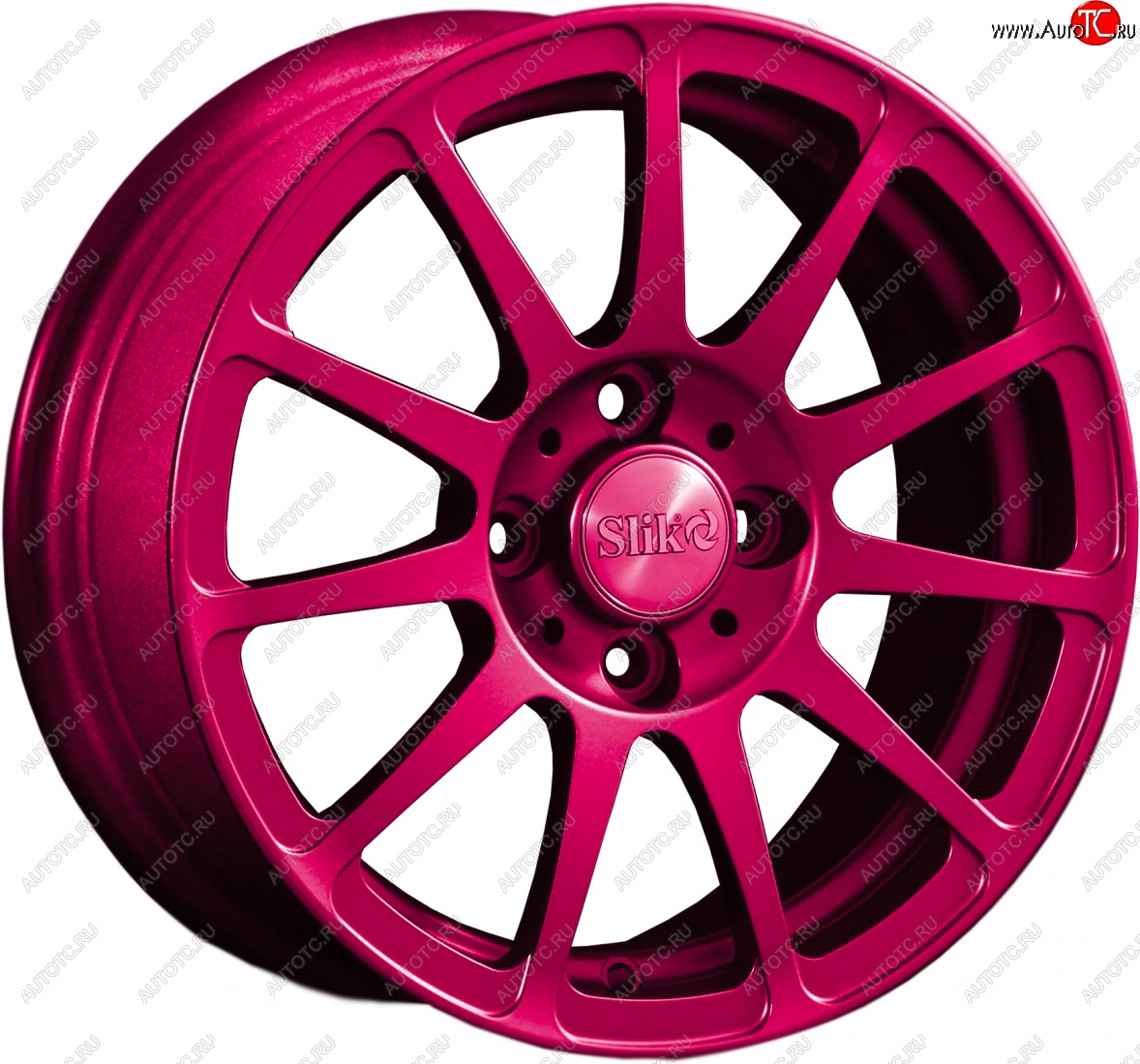 12 799 р. Кованый диск Slik Classik 6x14 (Candy - рубиновый)   (Цвет: Candy - рубиновый)  с доставкой в г. Майкоп