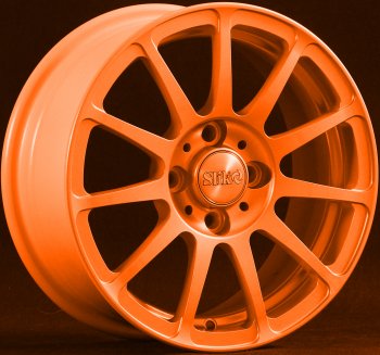 Кованый диск Slik Classik 6x14 (Ярко-оранжевый)  (Цвет: Ярко-оранжевый)